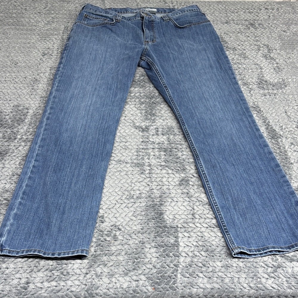 Carhartt Blue Men's Straight-Leg Jeans